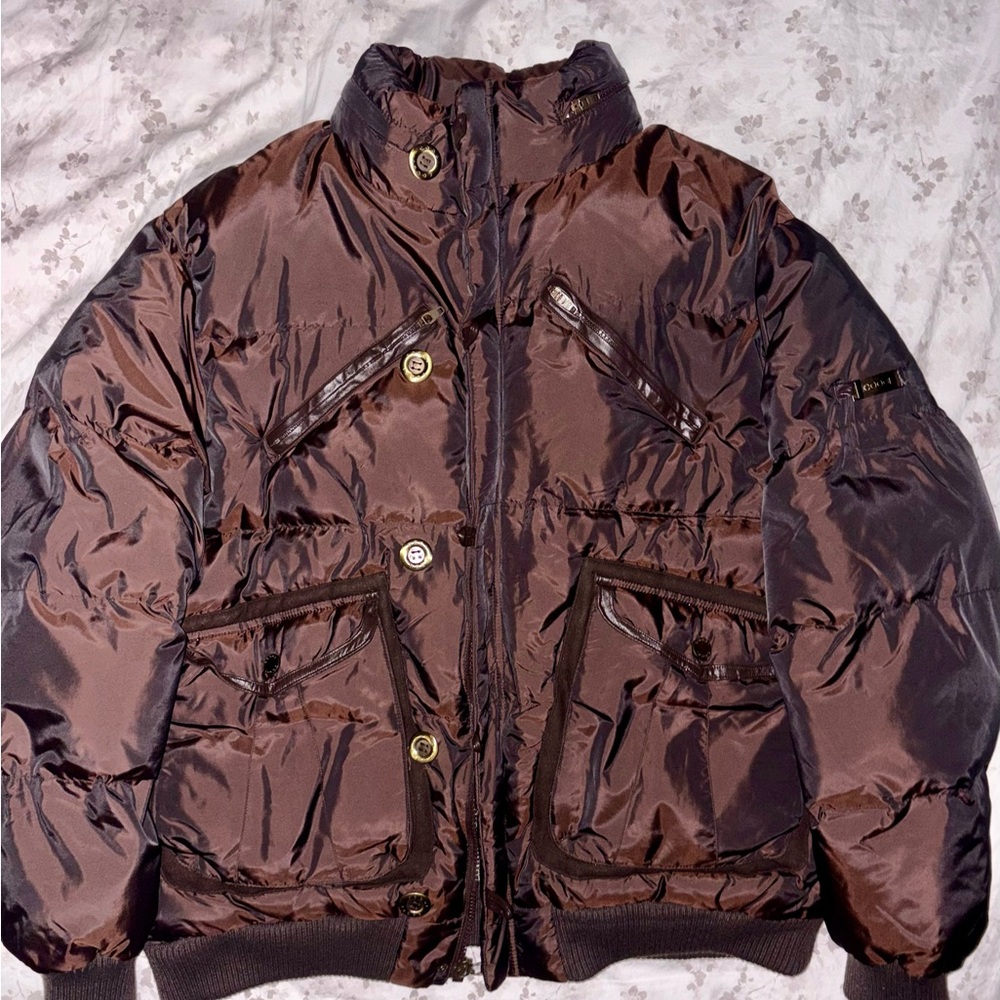 COOGI Chocolate Brown Puffer Jacket